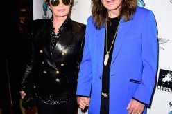 Sharon Osbourne and Ozzy Osbourne attended the VIP Opening Reception For 'Dis-Ease' An Evening Of Fine Art With Billy Morrison at Mouche Gallery on September 2, 2015.