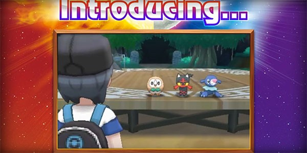 Nintendo has introduced "Pokemon Sun and Moon's" protagonist to the new three starter Pokemons for the game.