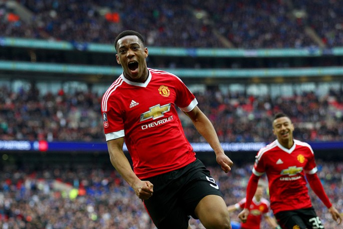 Manchester United forward Anthony Martial.