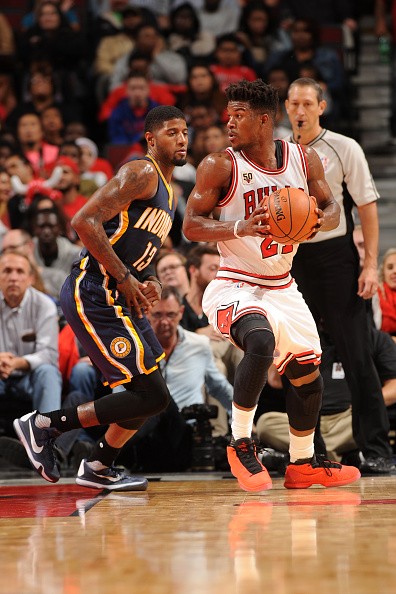 Paul George and Jimmy Butler