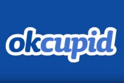 The OkCupid logo is shown in blue
