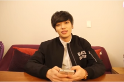 Teen Top's Niel films his 'oNIELy' dating alone segment.