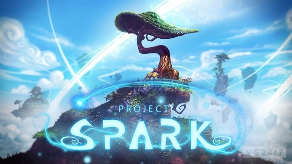 A screenshot from Microsoft online game creation tool Project Spark.