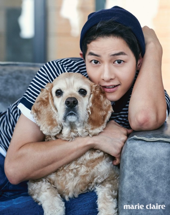 Song Joong-ki Marie Claire 1
