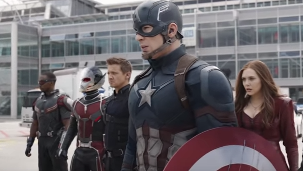 Captain America leads his team in one of their encounters in "Captain America: Civil War."