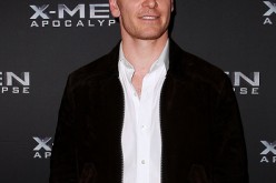 Michael Fassbender, reprising his role as Magneto arrives at the 