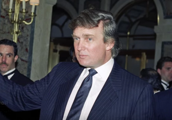 Donald Trump in a 1991 phone interview.   
