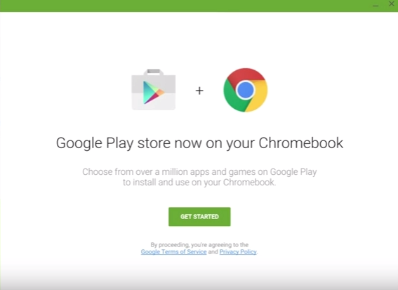 During the Google I/O on March 18, 2016, Google is expected to reveal its plan to access the Google Play Store from the chromebook.