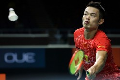 Chinese badminton player Lin Dan.