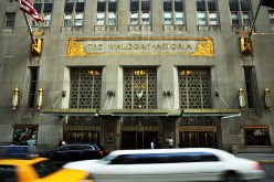 The Waldorf Astoria hotel was purchased by Chinese insurance group Anbang for about $2 billion.