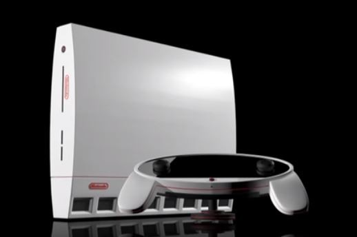 A concept of the Nintendo NX is shown