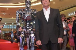 Arnold Schwarzenegger attends the Seoul Premiere of 