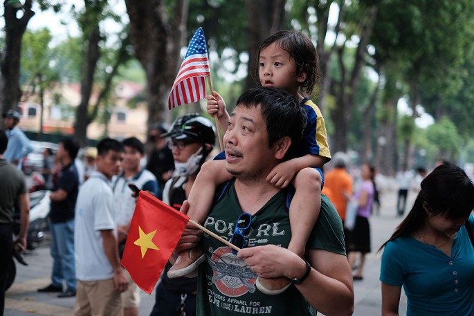 Vietnam celebrates Obama's historic visit.