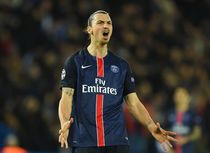 Former Paris Saint-Germain striker Zlatan Ibrahimović.