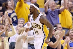 Indiana Pacers point guard Ty Lawson.