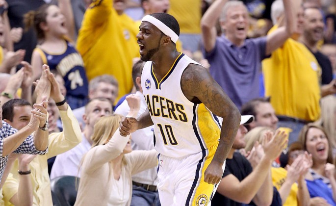 Indiana Pacers point guard Ty Lawson.