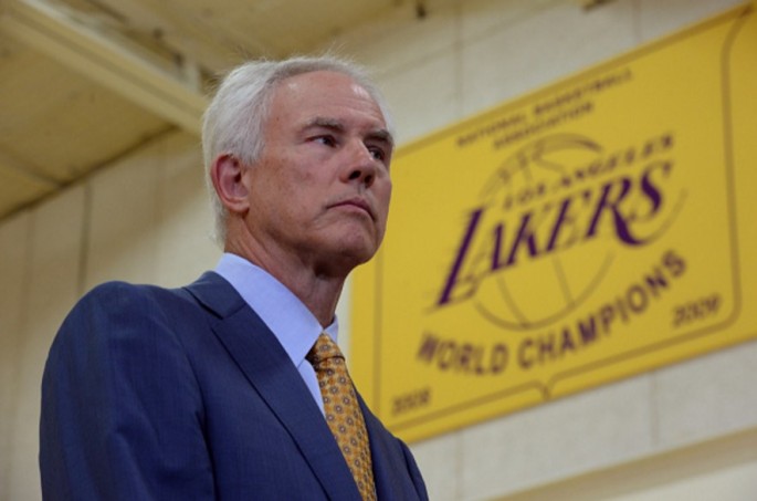 Los Angeles Lakers general manager Mitch Kupchak.