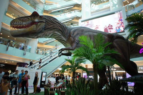 Jurassic Themed Dinosaur Model Exhibition In Beijing