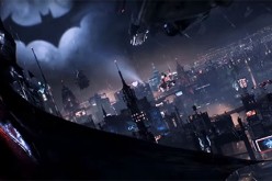 Batman takes a look at the chaotic view of the city, and sees the Bat signal from afar.