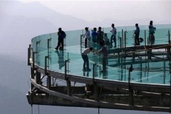 Shilin Gorge Glass Platform