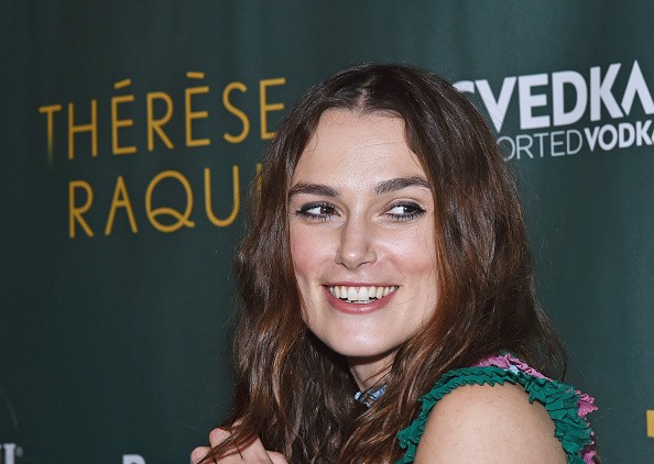 Actress Keira Knightley attends 'Therese Raquin' Broadway Opening Night at Studio 54 on October 29, 2015 in New York City. 