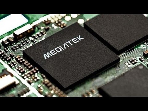 A chipset bearing MediaTek's name is shown for display. 