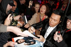 Donnie Yen attends the red carpet arrivals of 'Kung Fu Jungle' during the 58th BFI London Film Festival at Empire Leicester Square on October 12, 2014 in London, England. 