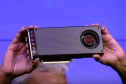 AMD shows the AMD Polaris Radeon RX 480 videocard that beats the GTX 980