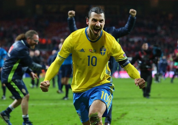 Swede striker Zlatan Ibrahimović.