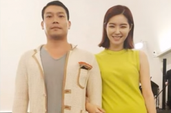 Chef Lee Chan Oh and wife Kim Sae Rom faced the media before their wedding in 2015
