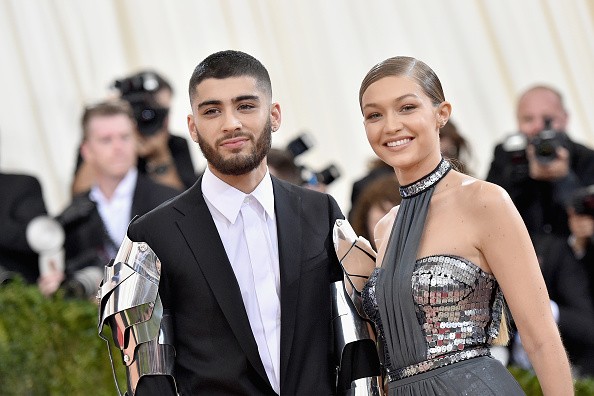Gigi Hadid and Zayn Malik attend the 'Manus x Machina: Fashion In An Age Of Technology' Costume Institute Gala at Metropolitan Museum of Art on May 2, 2016 in New York City. 