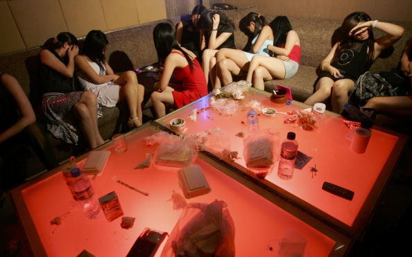 Police Raid Entertainment Center In Beijing