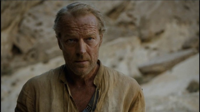 Iain Glen as Jorah Mormont in "Game of Thrones"