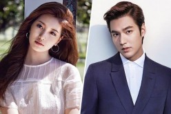 South Korean actor Lee Min Ho and miss A's Suzy.