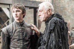 Bran Stark with the Three-eyed Raven in one of season 6 episodes.