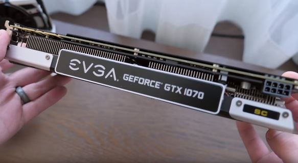 The EVGA GTX 1070 SuperClocked version is shown at Computex 2016