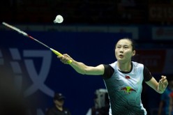 Chinese badminton star Wang Yihan.