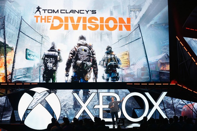 Ubisoft introduces "Tom Clancy's The Division" during the Microsoft Xbox E3 press conference in June 15, 2015. 