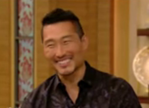 Daniel Dae Kim is interviewed by Kelly Ripa and Michael Strahan.     