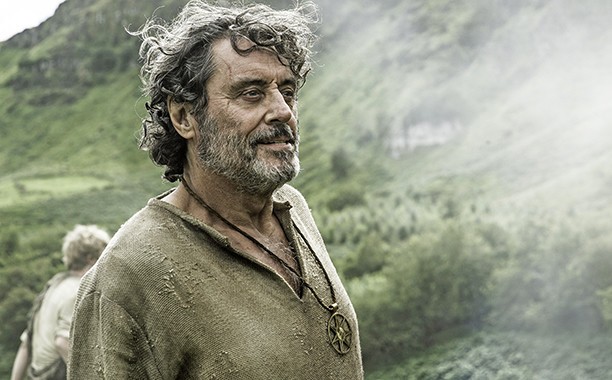 Ian McShane appeared in "Game of Thrones" Season 6 episode 7 as Brother Ray.