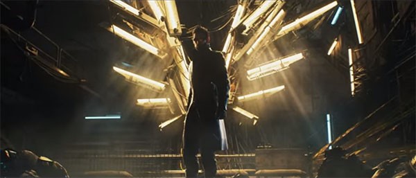 "Deus Ex: Mankind Divided" protagonist Adam Jensen defeats his enemies in just a few minutes.