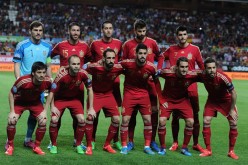 Spain national football team during the Euro 2016 qualifiers.