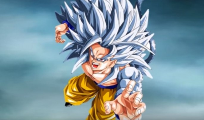 One of the projected forms of the speculated Super Saiyan god 3 in Dragon Ball Super anime series.