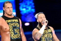 Big Cass and Enzo Amore gives a promo in an episode of SmackDown.
