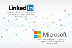 LinkedIn and Microsoft Logos