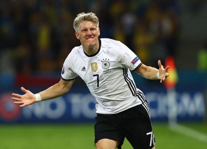 Germany captain Bastian Schweinsteiger.