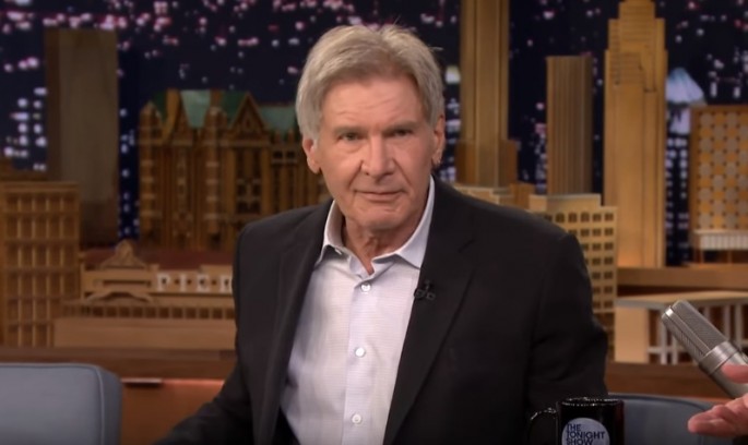 Harrison Ford in "The Tonight Show Starring Jimm Fallon."