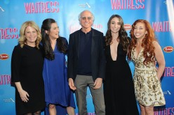  Jessie Nelson, Diane Paulus, Sara Bareilles, and Lorin Laatarro and Larry David attend 'Waitress' Broadway Opening Night - Arrival & Curtain Call at The Brooks Atkinson Theatre on April 24, 2016 in New York City. 