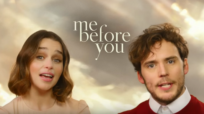 Emilia Clarke and Sam Claflin introduce their new movie, "Me Before You."   