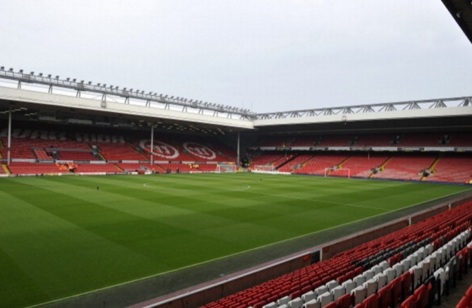 Liverpool's Anfield Stadium.